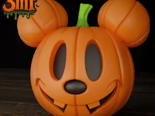 Mickey Halloween Pumpkin