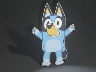 Lightbox Bluey