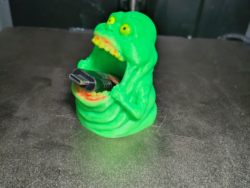 Corbeille de bureau Slimer de Ghostbusters