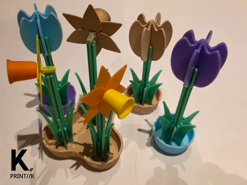 Multi-Part Tulips and Daffodils collection.