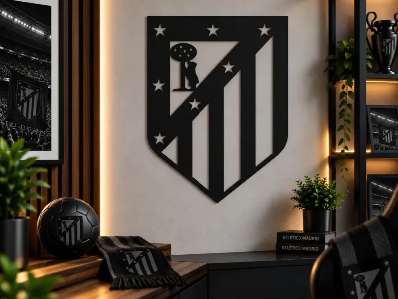 Cadre – Décoration Atlético de Madrid - Creazor