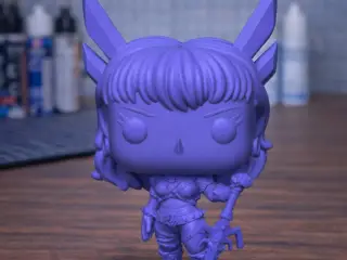 Marvel Rivals Magik Chibi Figure
