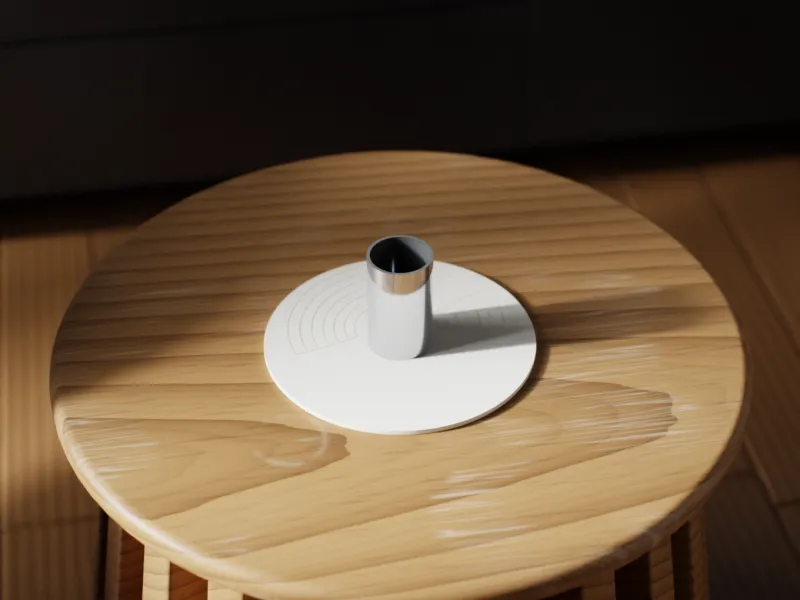 Anamorphic Mirror Grid