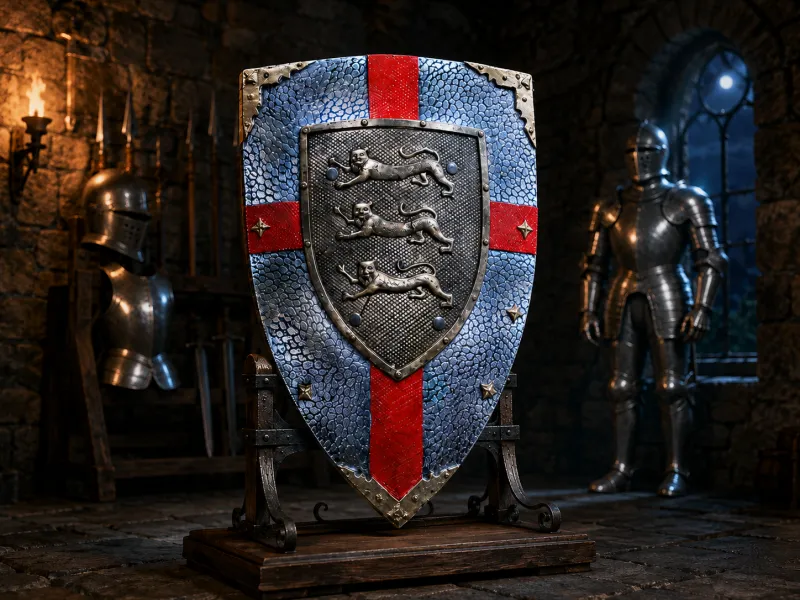 Knight Shield -- color scanned by Creality pika