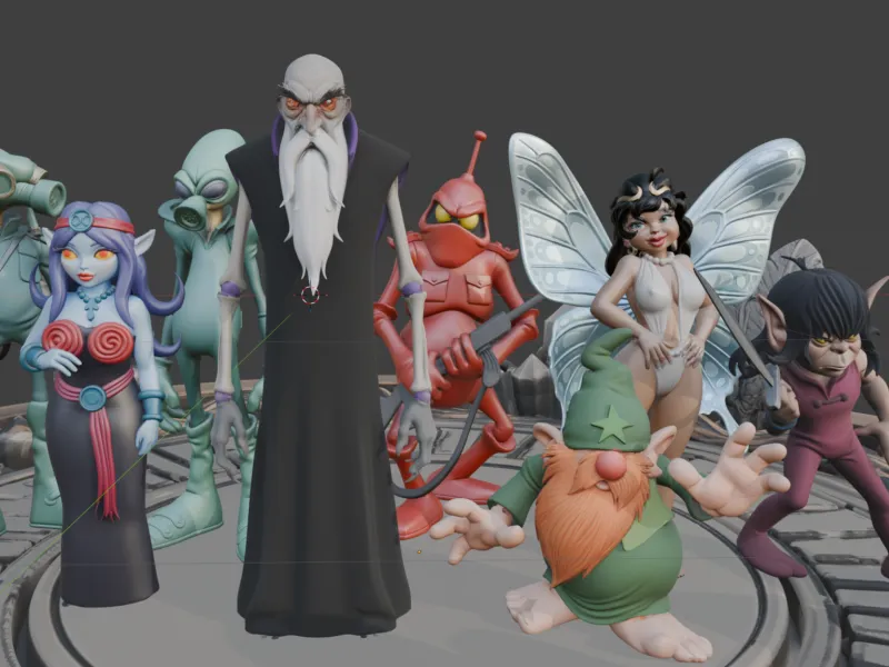 🧙‍♂️ WIZARDS (1977) Ultimate 3D Printable Collection