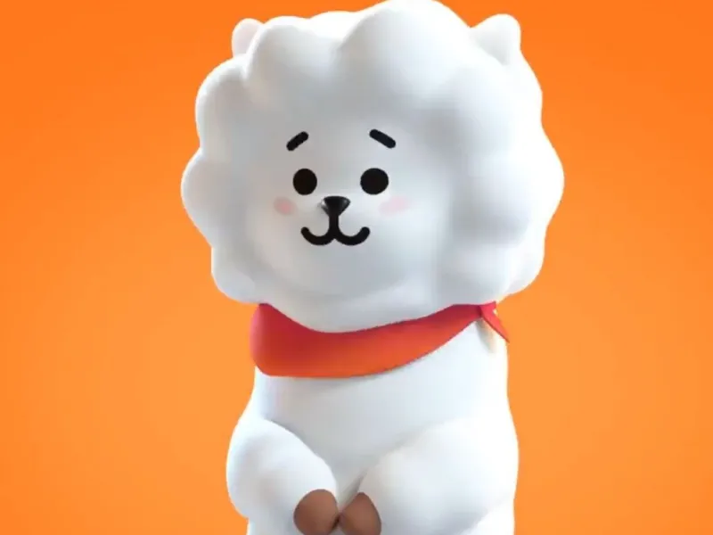 RJ BT21 Pen Holder - BTS Inspired Desktop Organizer: 3D Prin