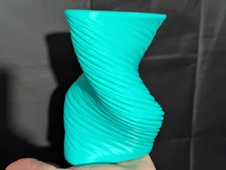 Neo-Toroid Twist Vase