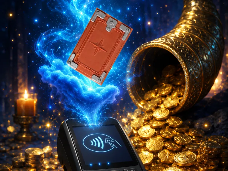 Magic Grimoire Credit Card Holder