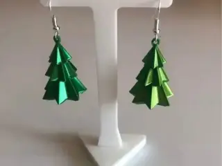 Earring christmas tree arbol de navidad pendiente aros