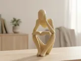 Stylized “Reader Pose” Figure – Minimal Modern Sculpture-0