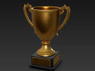 Troféu personalizável