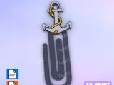 Paperclip anchor - bookmark-0