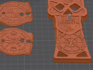 The Goonies Doubloon and Key