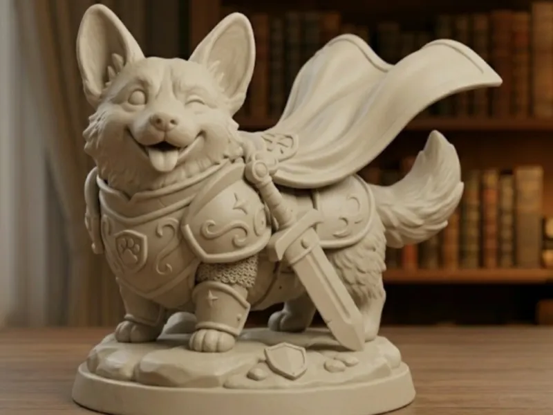 Corgi Caballero Alegre