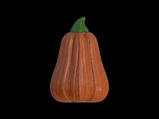 🎃 3D Printed Pumpkin Piggy Bank