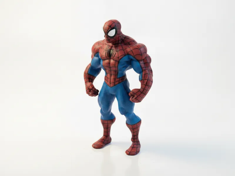 Gespierd Spiderman Beeldje Superheld 3D Printbaar