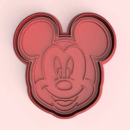 Mickey cookie cutter
