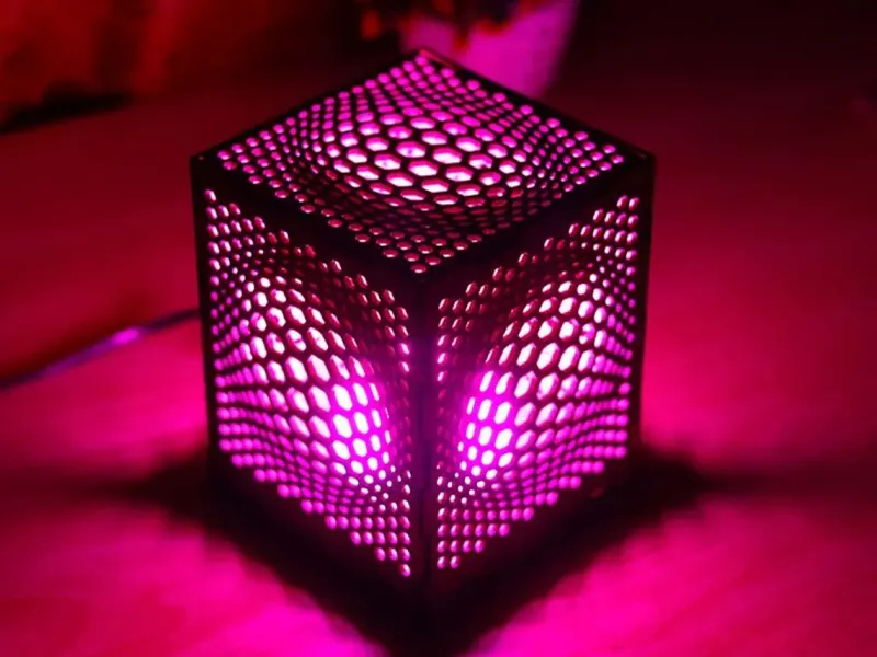 Geometrische Illusielamp