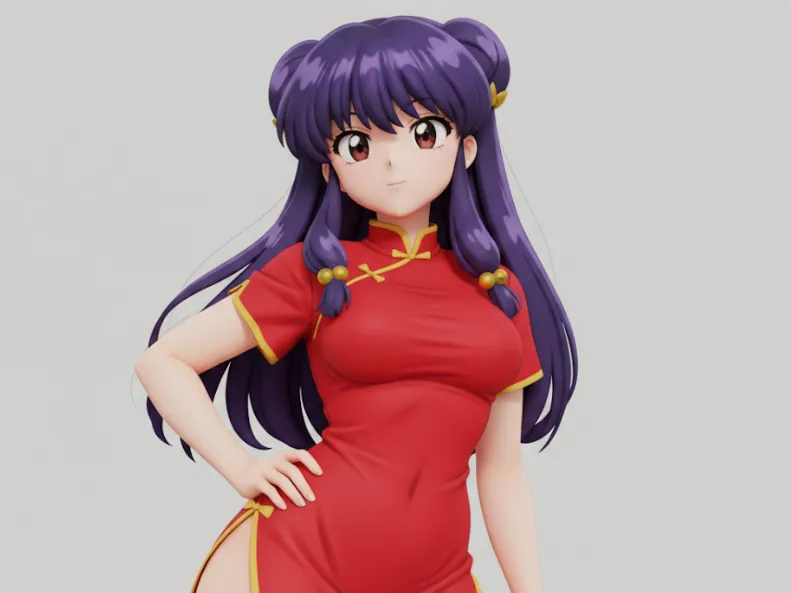 shampoo Ranma 1/2 Model 3D