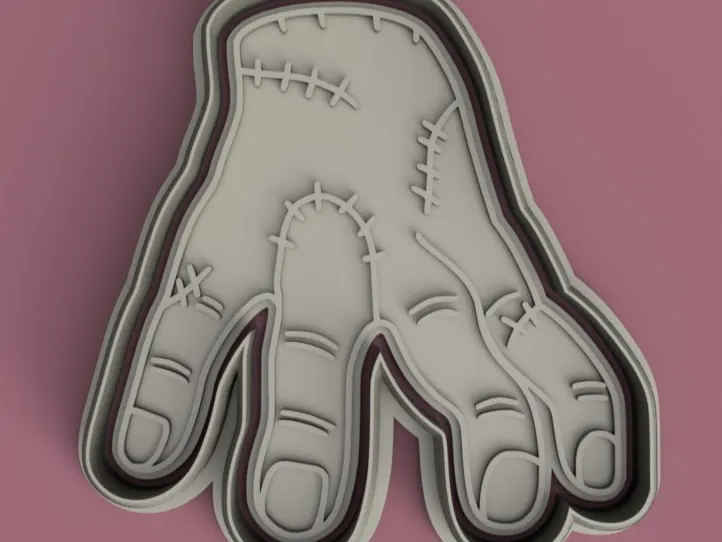 Thing Hand Cutter & stamp - Dedos