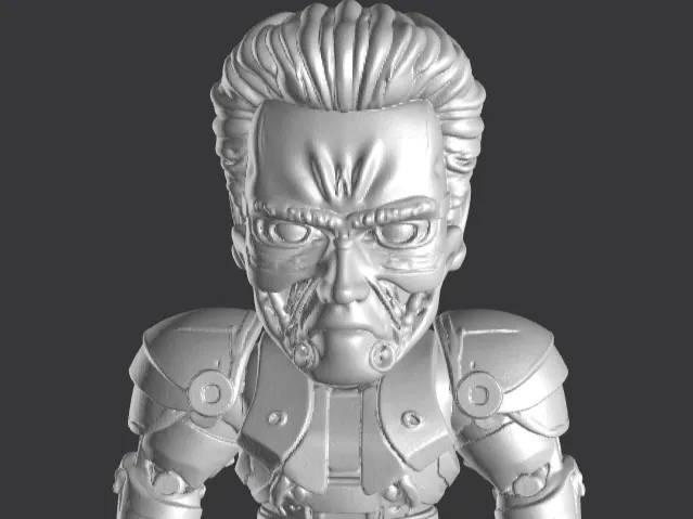 Terminator T800 Chibi