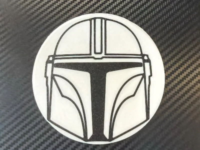 Mandalorian Coaster With Holder
