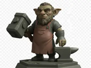 🔨 Ironbeard Forgehand – Dwarven Blacksmith