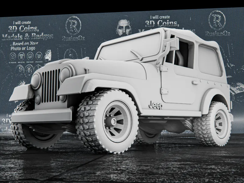 Jeep CJ7 #Roz