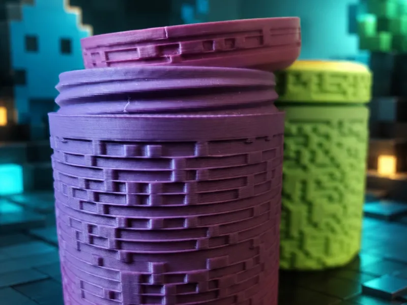 Print in Place Container