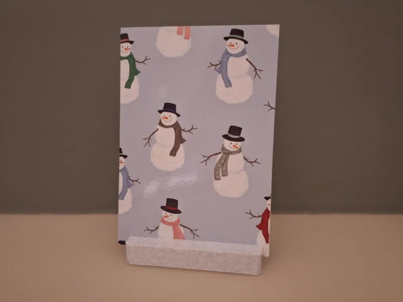 Customizable Card Stand / Photo Block (Minimalist)