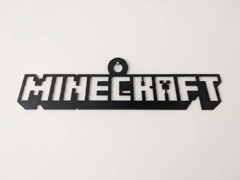 Minecraft Title Card - Wall Art - Easy Print