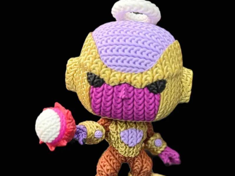 Golden Frieza Knitted