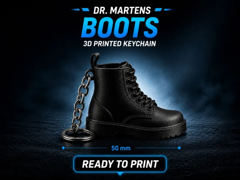 Llavero botas Dr. Martens