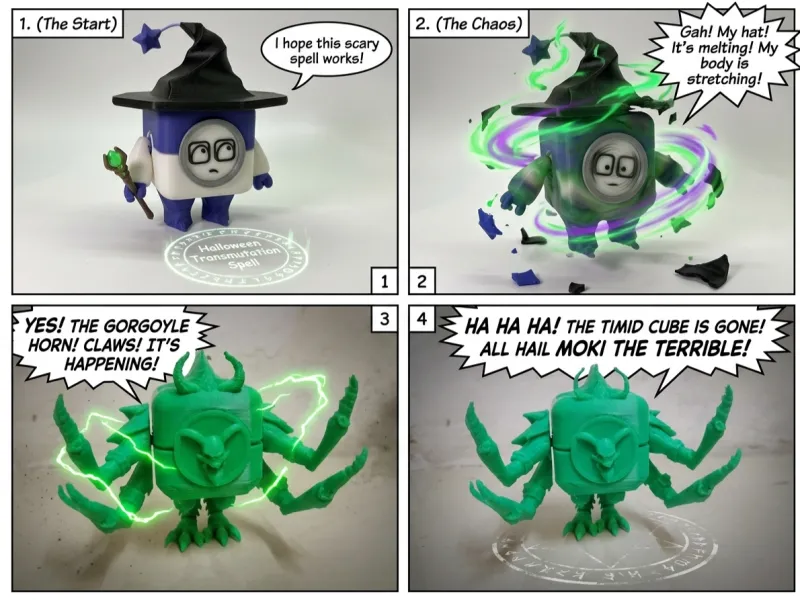 Moki Halloween Special Character - Goblin Moki