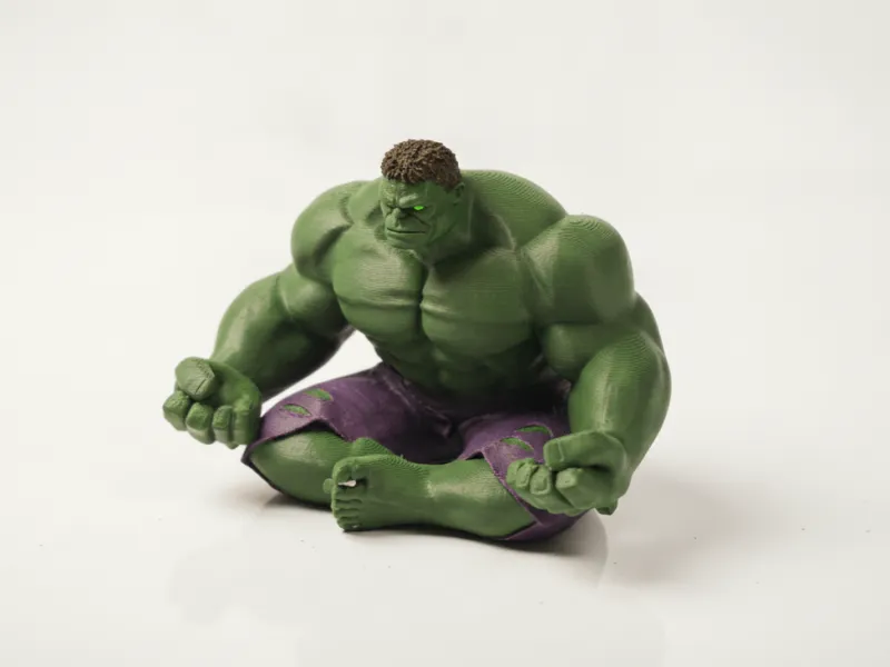 Hulk Meditating Figurine Marvel 3D Printable