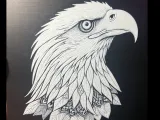 bald eagle Hueforge 200x200-0
