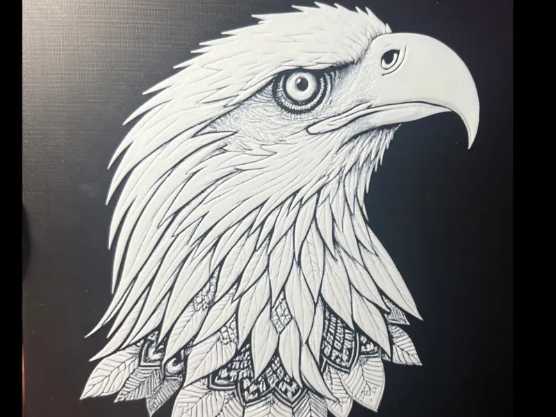 Weißkopfseeadler Hueforge 200x200
