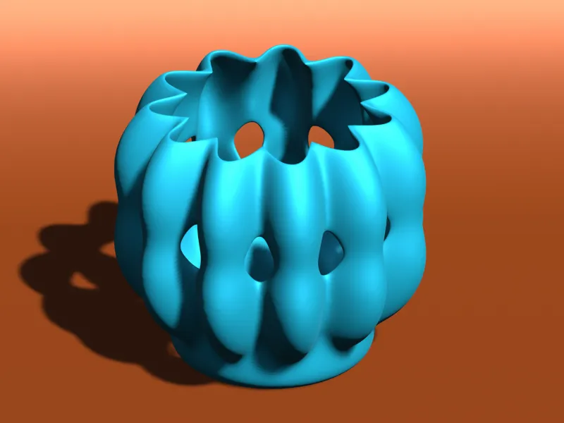 Hollow Wavy Candle Holder / Tealight Holder V3D ID-H07