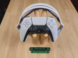 Millin3dStudio Double Hand Controller headphone stand