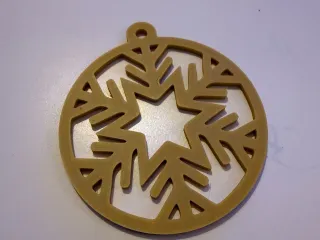 Snow Flake, Christmas Ornament