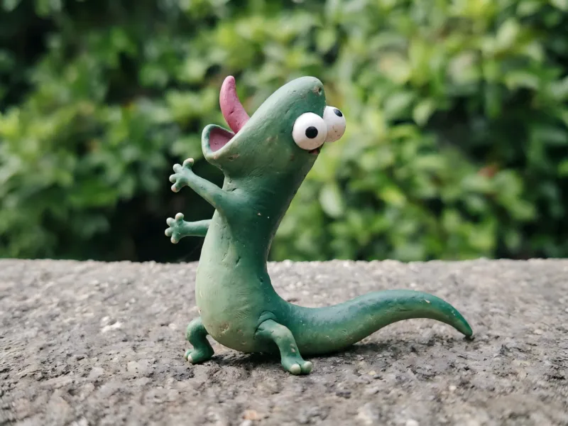 トカゲだああ？