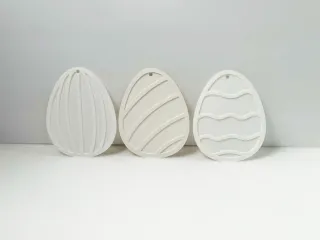 Easter Egg Coloring plates