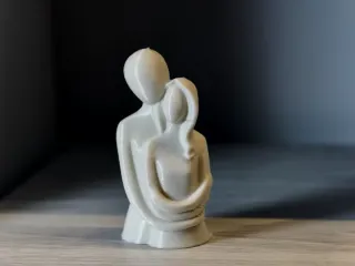 情侣艺术摆件