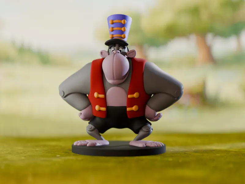 Winnie the Pooh Bruno the Gorilla Action Figure