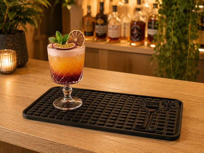 Tapis bar verre TPU