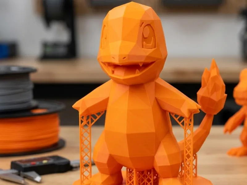 Charmander low poly