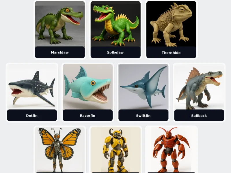 Creature & Mecha Kitbash Collection