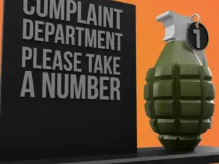Complaints Dept. Grenade