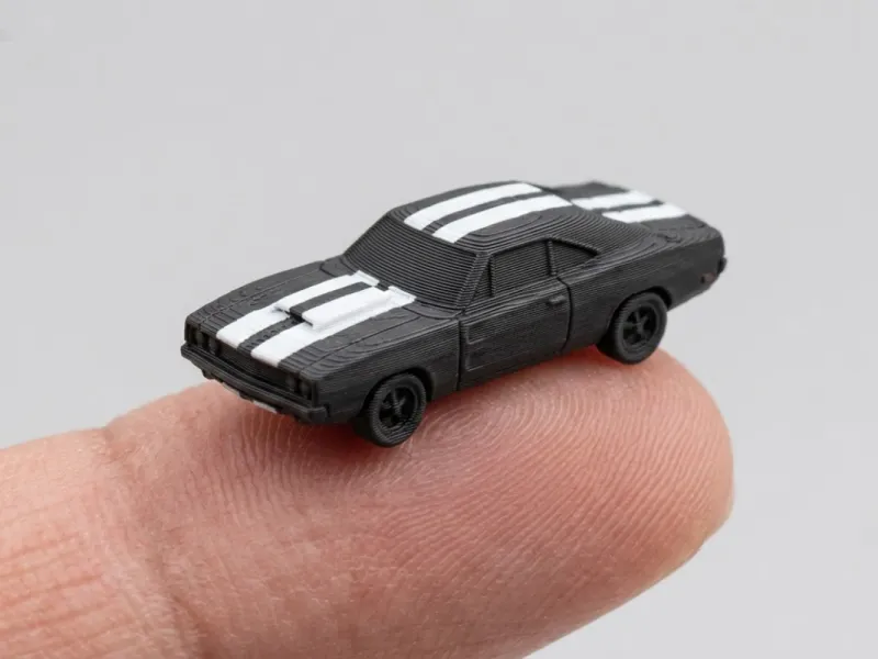 Piccolo modello di muscle car americana