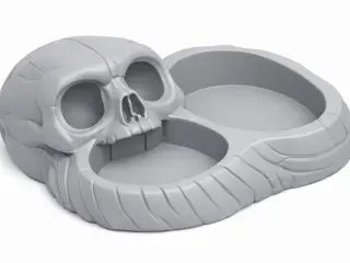 skull bowl